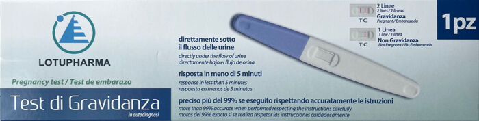 cooper consumer health it srl vemedia lotupharma test di gravidanza 1 pezzo