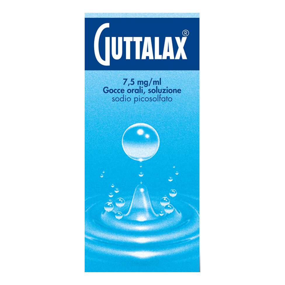 opella healthcare italy srl guttalax gocce orali soluzione 15ml 7,5mg/ml