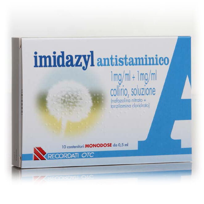 recordati spa imidazyl antistaminico*collirio 10 flaconcini 0,5ml