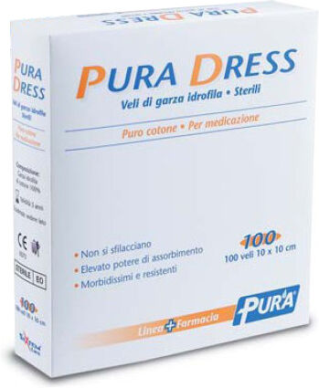 bsn medical garza pura dress 10x10cm 100pz