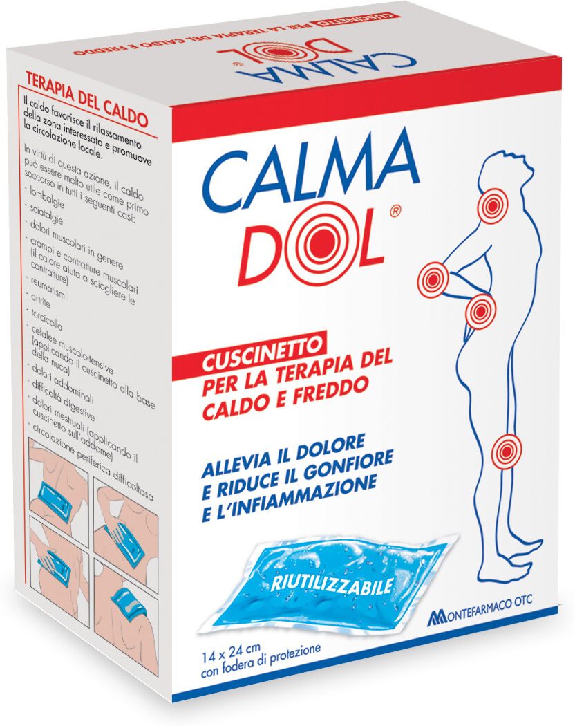 montefarmaco otc spa calmadol cuscinetto caldo freddo 14x24