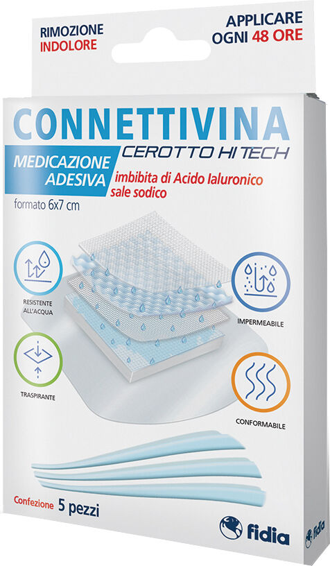 fidia farmaceutici spa connettivina 5 cerotti hitech 6x7