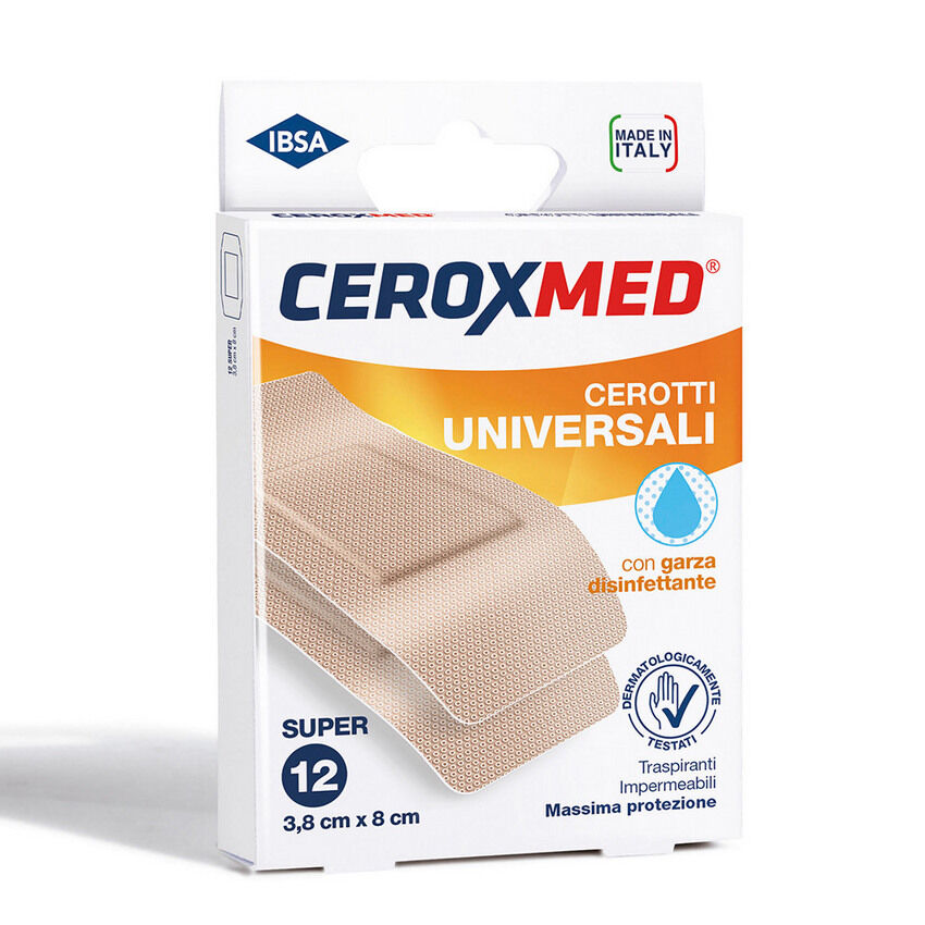 Nova Argentia Ceroxmed Cerotti Universali Super Ibsa 12 Pezzi