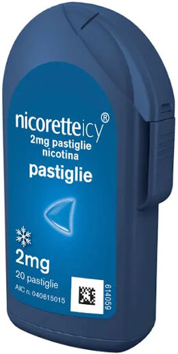 Johnson & Johnson Nicoretteicy Menta 20 Pastiglie 2mg