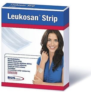 Bsn Medical Cerotto Leukosan Strip 6x100mm 2 Buste X 5 Cerotti Articolo726280000900