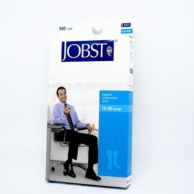 Bsn Medical Calza Compressiva Jobst For Men 15 20mmhg Gambaletto Nero 2