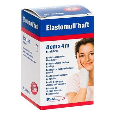 Bsn Medical Benda Elastica Elastomull 8 X 400 Cm 2 Pezzi