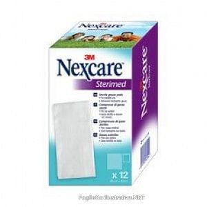 3M Compresse Di Garza Sterili Nexcare Sterimed Soft 18 X 40 Cm Multilingual 12 Pezzi