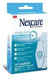 3M Cerotto Nexcare Strong 360 Gradi 20 Pezzi Assortiti