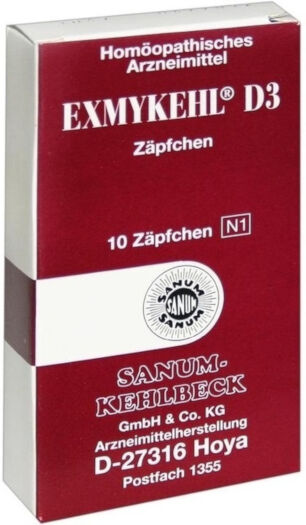 Sanum-Kehlbeck Gmbh & Co. Kg Exmykehl D3 10 Supposte 2g Sanum