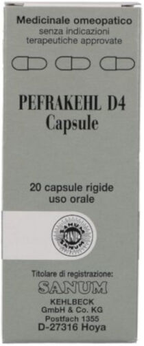 Sanum-Kehlbeck Gmbh & Co. Kg Pefrakehl D4 20 Capsule