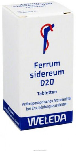 Weleda Ferrum Sidereum D 20 80 Compresse