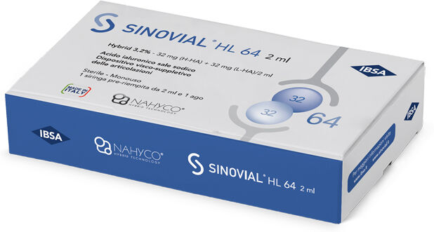 Ibsa Farmaceutici Italia Srl Sinovial Hl 64 32mg+32mg 1f