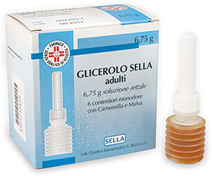 Glicerolo Sella*6 Cont 6,75g