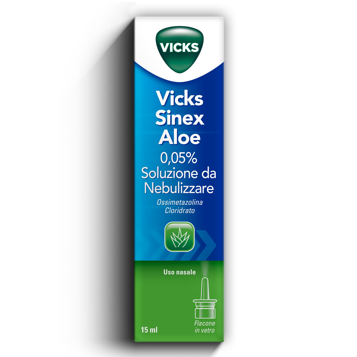Procter & Gamble Srl Vicks Sinex Aloe Soluzione Da Nebulizzare 15ml 0,05%