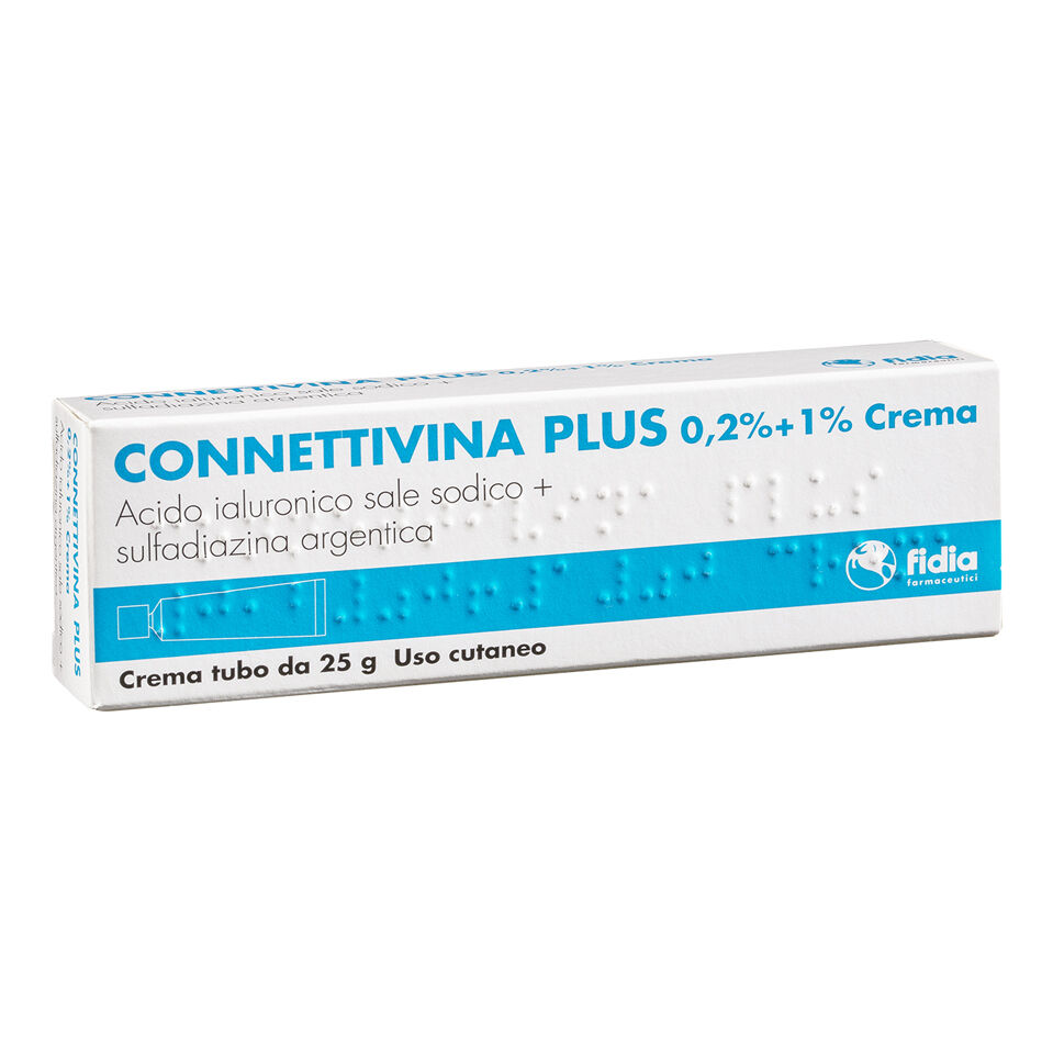Fidia Farmaceutici Spa Connettivina Plus Crema 25 G
