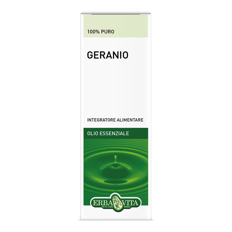 Erba Vita Geranio Olio Essenziale 10ml Erbavita