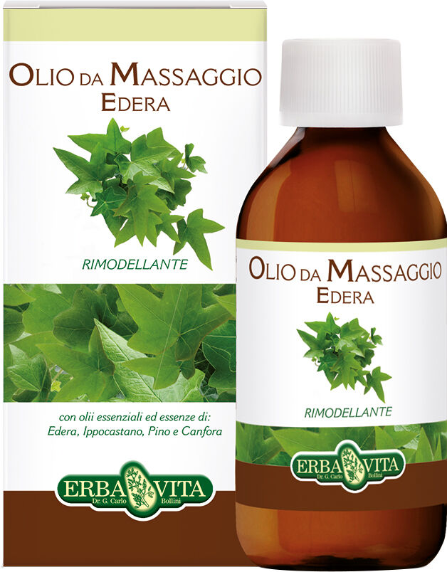 Erba Vita Edera Olio Massaggi 250ml Erbavita