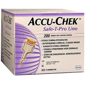 Roche Diabetes Care Italy Accu-Chek Safe T-Pro Uno 200pz Roche Diabetes Care Italy Accu-Chek Safe T-Pro Uno 200pz