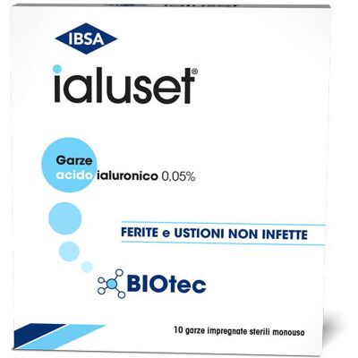 Ibsa Farmaceutici Italia Srl Garza Impregnata Hyaluset - Cerotti per Ferite Ibsa Farmaceutici Italia Srl Garza Impregnata Hyaluset - Cerotti per Ferite