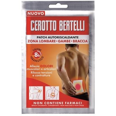 Cerotto Termico Bertelli - Sollievo Muscolare & Articolare - 12h Terapia Cerotto Termico Bertelli - Sollievo Muscolare & Articolare - 12h Terapia