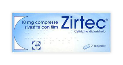 Ucb Pharma Spa Zirtec 7 Compresse Rivestite 10mg