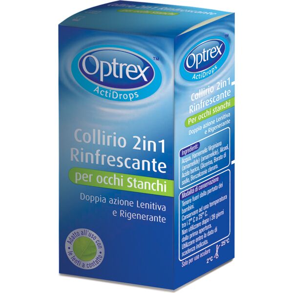 reckitt benckiser h.(it.) spa optrex actidrops collirio 2 in 1 rinfrescante