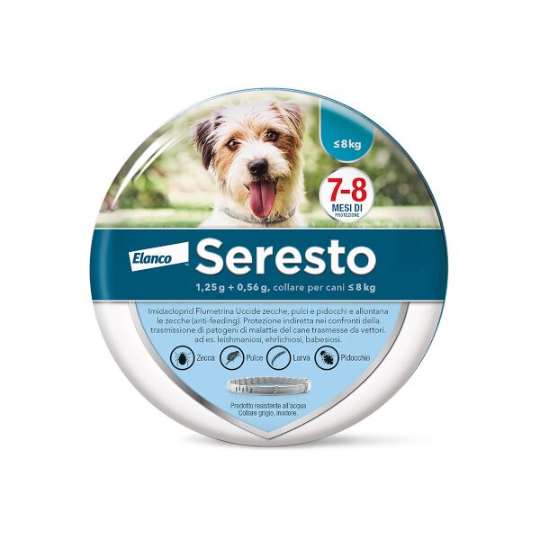 elanco italia spa seresto bayer collare per cani fino 8kg