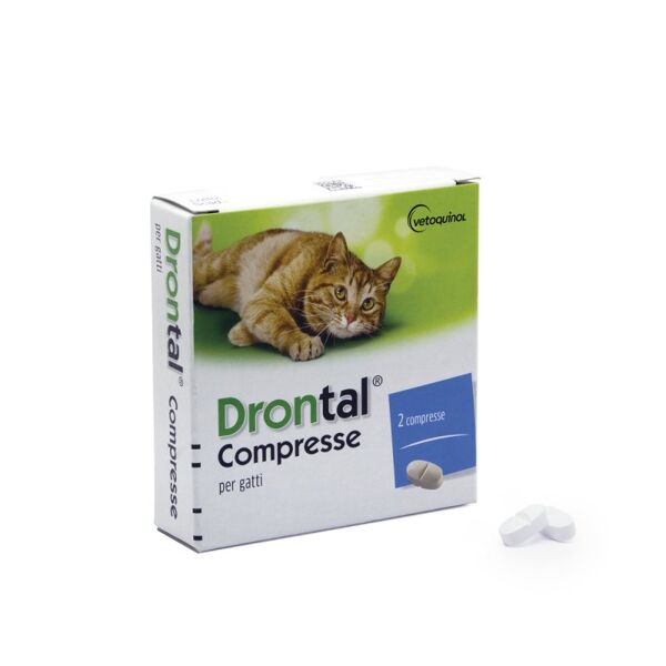 vetoquinol drontal 2 compresse gatto