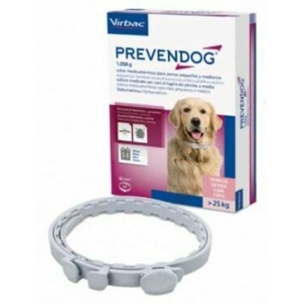 vetpharma animal health s.l. prevendog >25kg virbac 1 collare