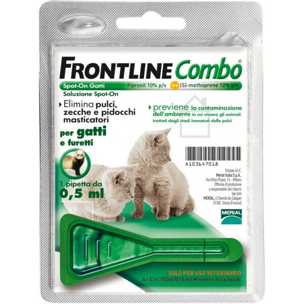 boehringer ing.anim.h.it.spa frontline combo spoton gatti e furetti 1 pipetta 0,5 ml