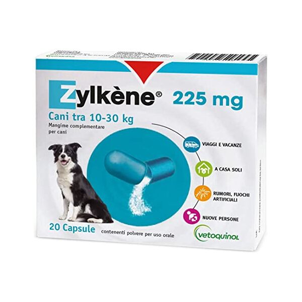 vetoquinol italia srl zylkene cani 225mg 20 capsule