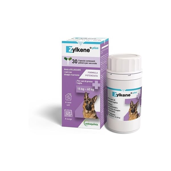 vetoquinol italia srl zylkene plus 15-60kg cani30cps