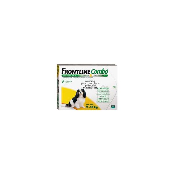 boehringer vet frontline frontline combo 3 pipette 0,67 ml per cani da 2 a 10 kg