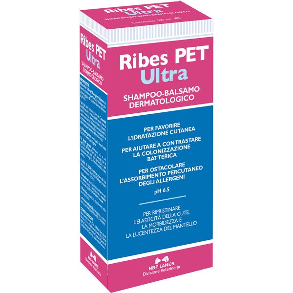 n.b.f. lanes srl ribes pet ultra shampoo-balsamo 200ml