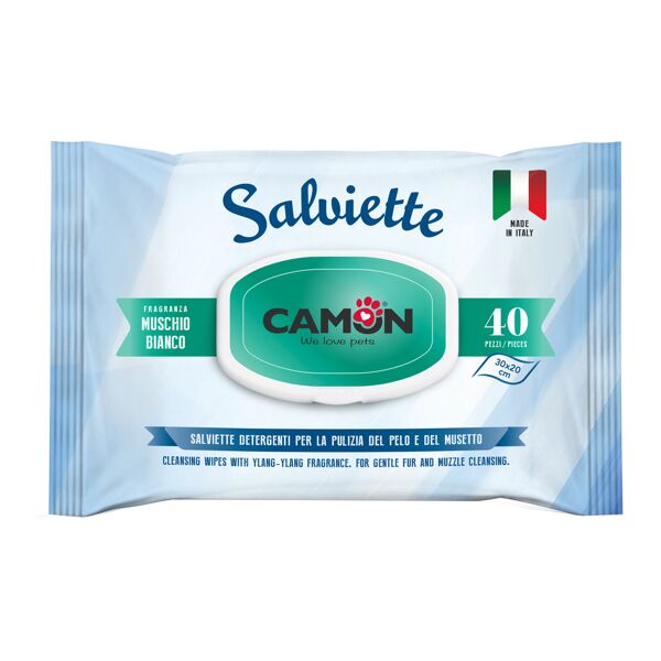 camon spa salviette muschio bianco