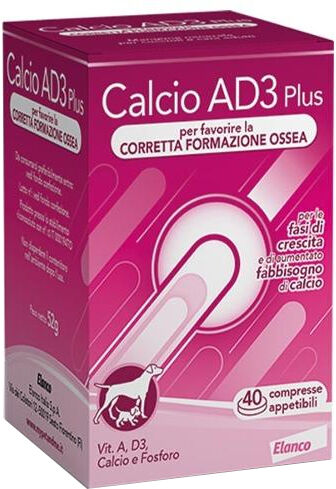 elanco italia spa calcio ad3 solubile sviluppo 60 capsule