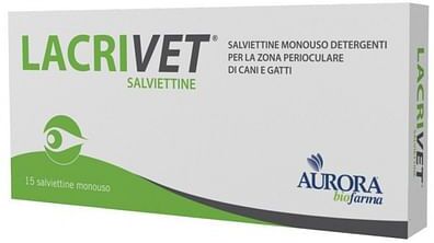 aurora licensing srl lacrivet salviettine 15 pezzi