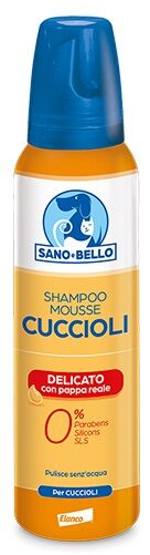 elanco italia spa sano e bello shampoo mousse cuccioli pappa reale 300ml