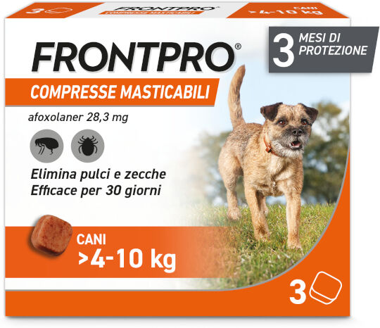 Boehringer Ing.Anim.H.It.Spa Frontpro 3 Compresse 4-10kg 28,3mg