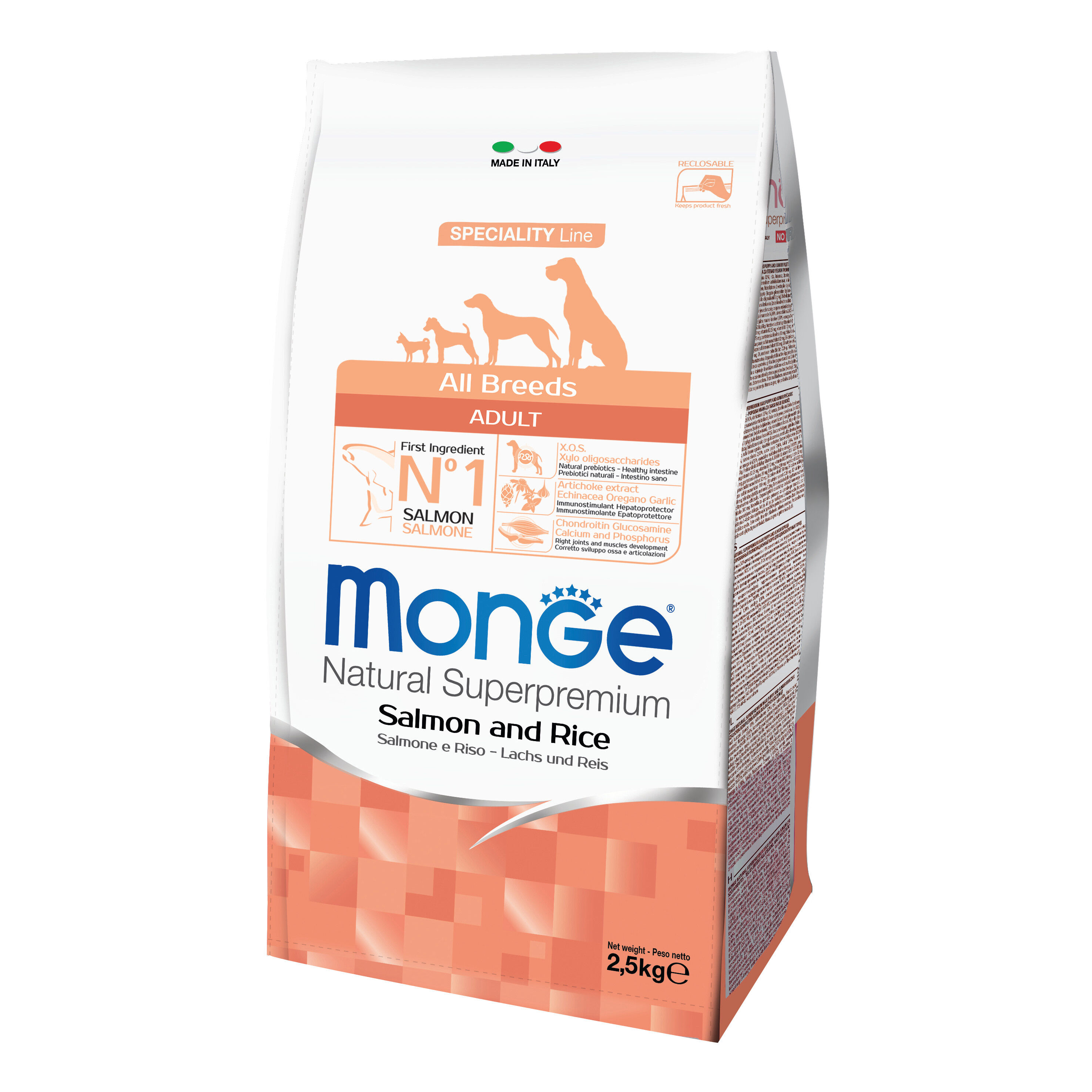 Monge & C. Spa Monge Dog Adult All Breeds Sal