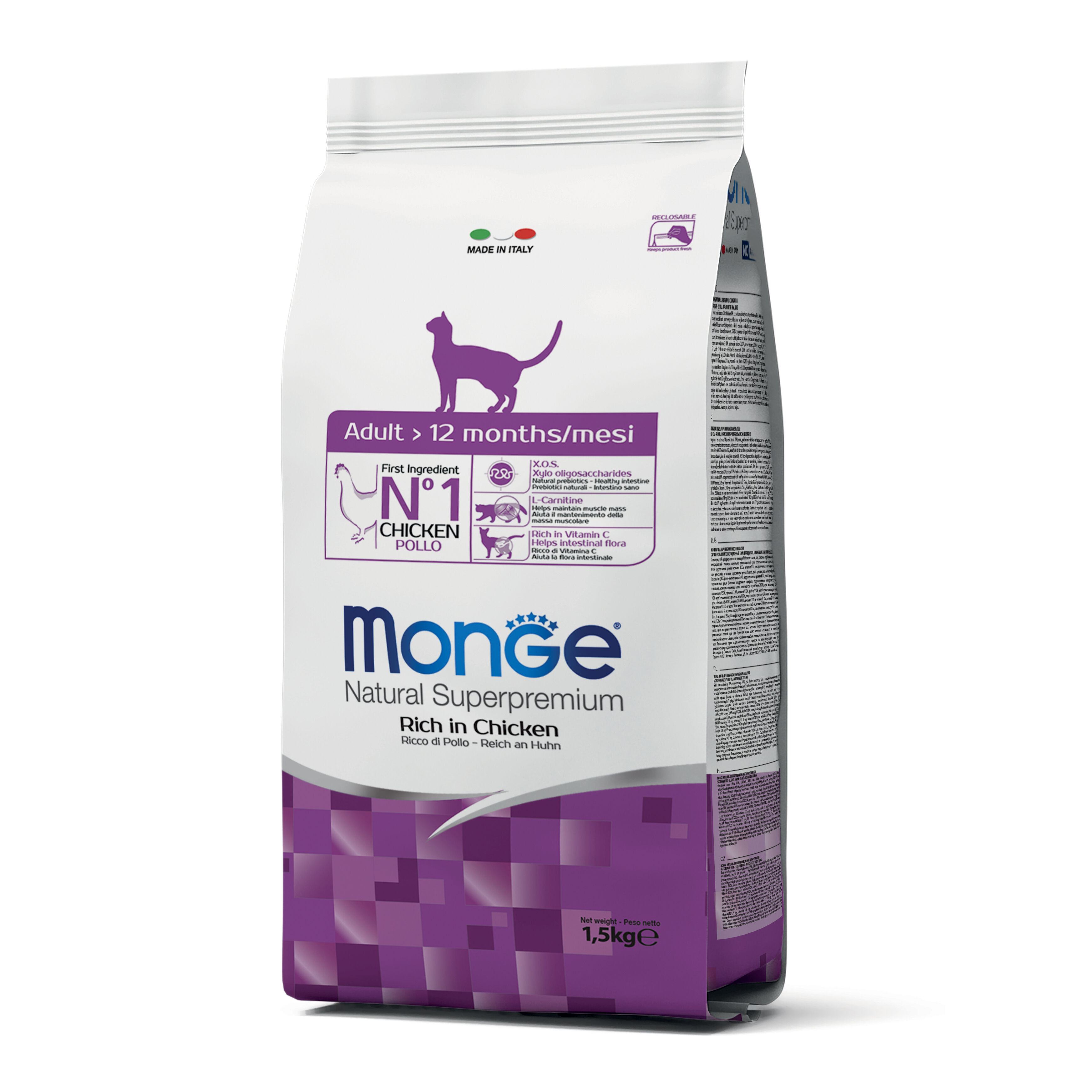 Monge & C. Spa Monge Cat Adult 1.5 Kg