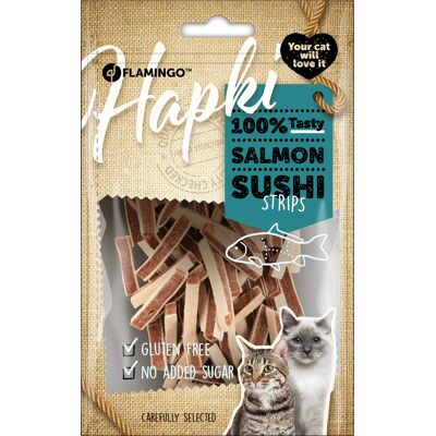 Flamingo Pet Products Snack di Salmone Sushi per Gatti - 85g Senza Glutine Flamingo Pet Products Snack di Salmone Sushi per Gatti - 85g Senza Glutine