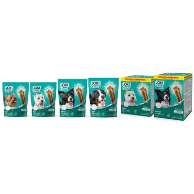 Joki Dent StarBar Mini Snack Dentale per Cani - Esametafosfato di Sodio, Masticazione Prolungata Joki Dent StarBar Mini Snack Dentale per Cani - Esametafosfato di Sodio, Masticazione Prolungata