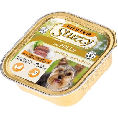 Stuzy Stuzzy Cane Pate' Vaschetta Adulto Pollo 150 Gr Stuzy Stuzzy Cane Pate' Vaschetta Adulto Pollo 150 Gr