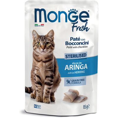 Monge & C. Monge Fresh Cat Ster Aringa85g Monge & C. Monge Fresh Cat Ster Aringa85g