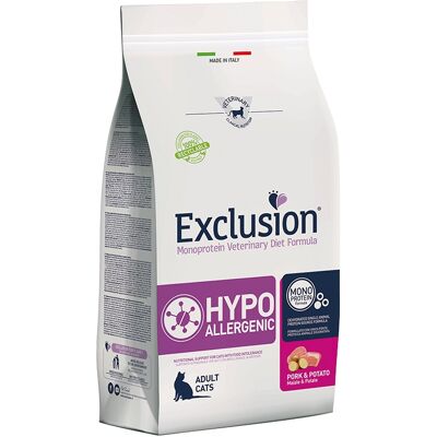Exclusion Dieta Monoproteica Ipoallergenica per Gatti 300g Exclusion Dieta Monoproteica Ipoallergenica per Gatti 300g