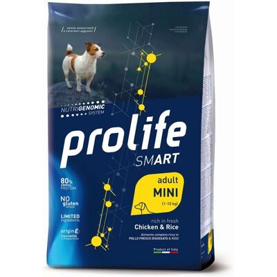 Prolife Cibo Secco per Cani Piccoli con Pollo e Riso - 2kg Prolife Cibo Secco per Cani Piccoli con Pollo e Riso - 2kg