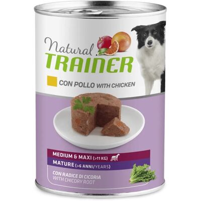 Natural Trainer Cibo umido per cani - Manutenzione Matura Media & Maxi con Pollo Natural Trainer Cibo umido per cani - Manutenzione Matura Media & Maxi con Pollo