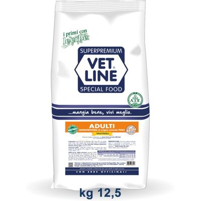 Vetline Cibo per Cani Piccoli Adulti al Pesce - Pesce & Patate Vetline Cibo per Cani Piccoli Adulti al Pesce - Pesce & Patate